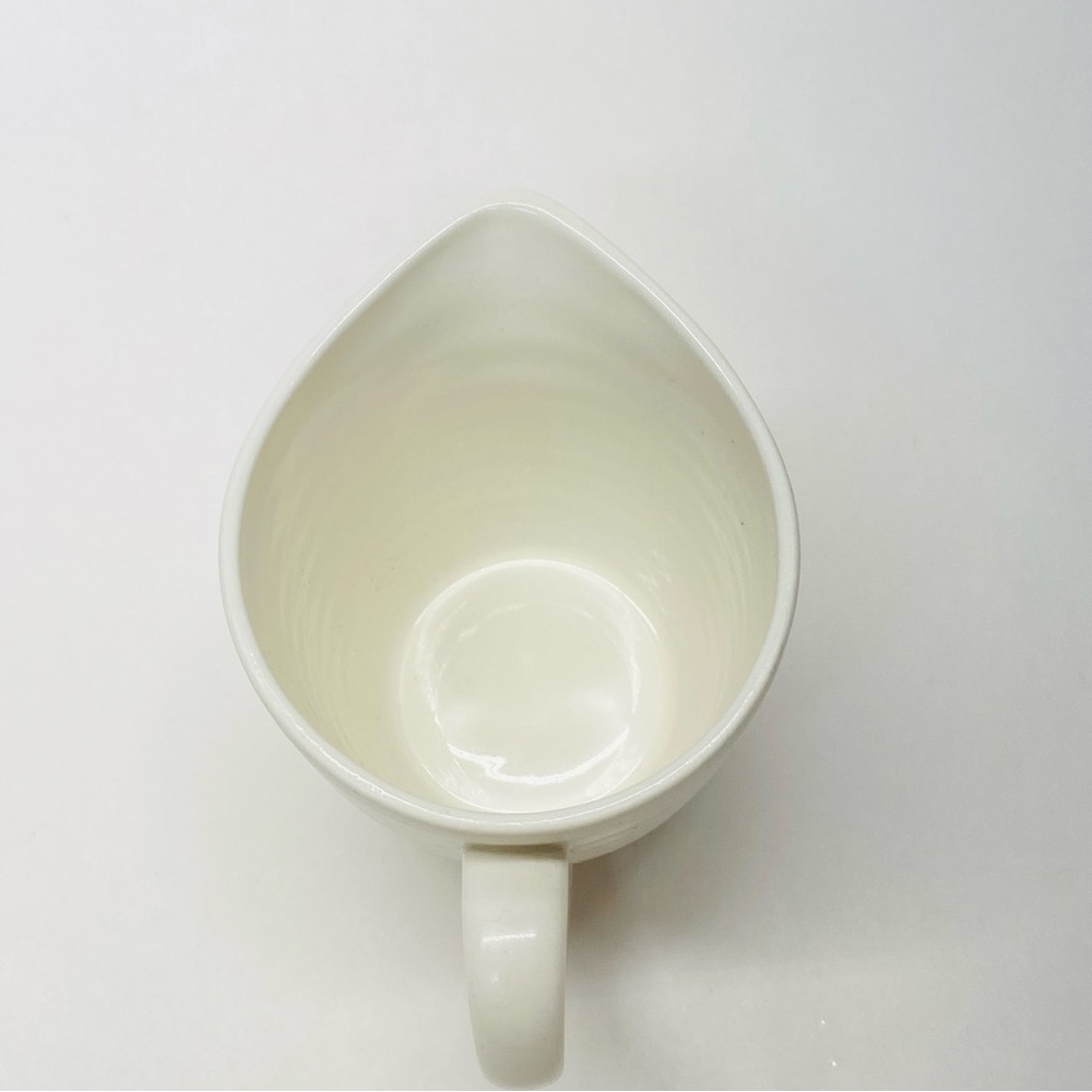 Sango Rio White Creamer Pitcher Ribbed Discontinued Rio5153 Cottagecore Country - Picture 5 of 12